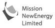 Mission NewEnergy Limited